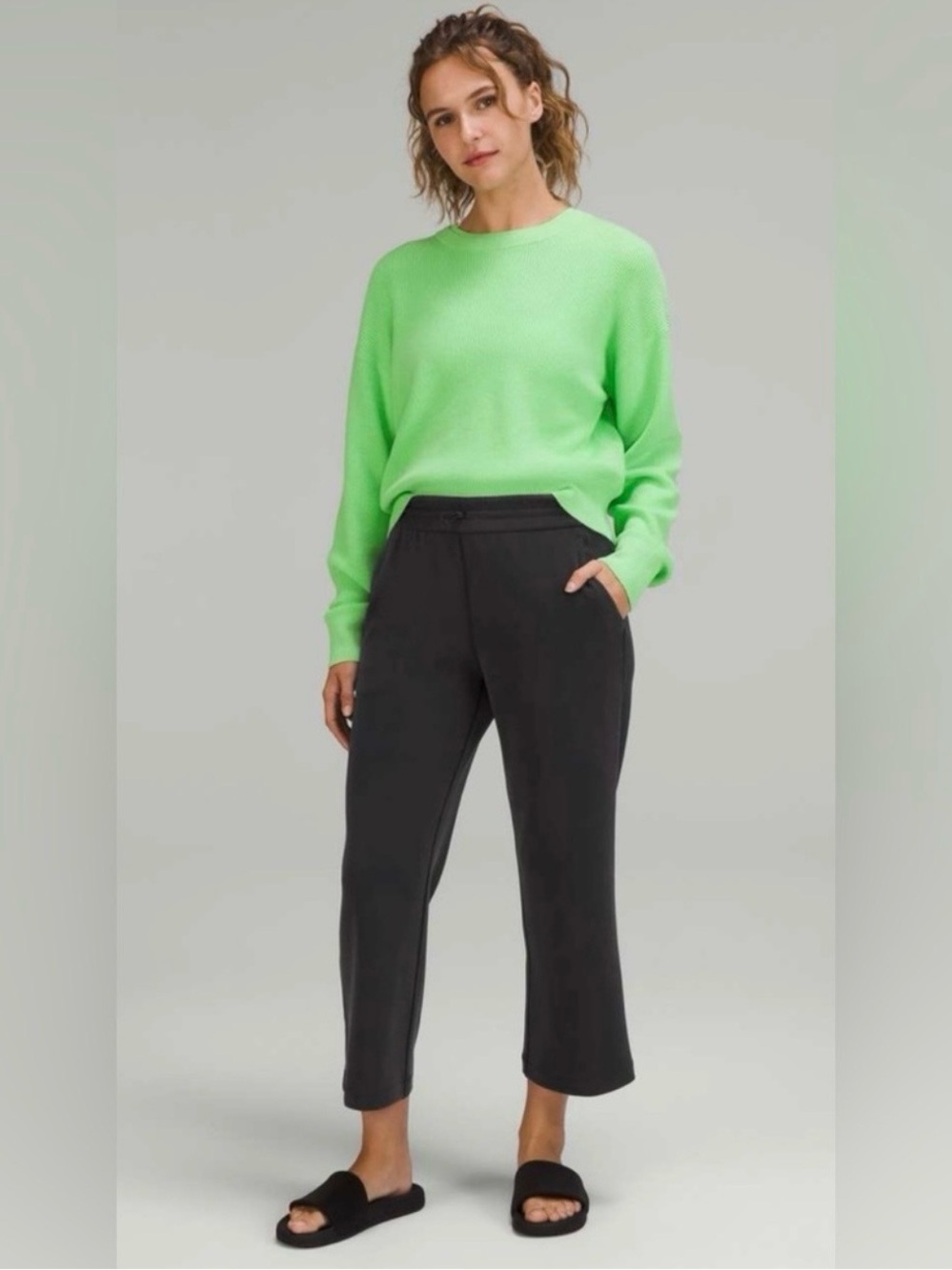 Lululemon softstreme hr pants crop LIKE NEW